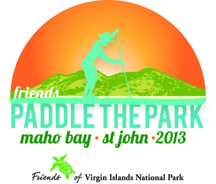 paddle the park logo with friends logo