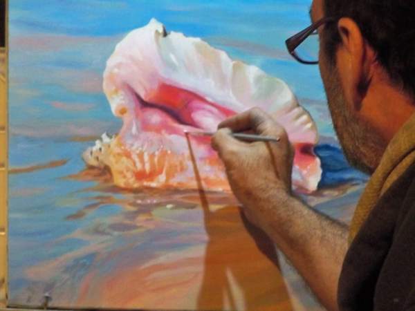 Daniel Painting Conch