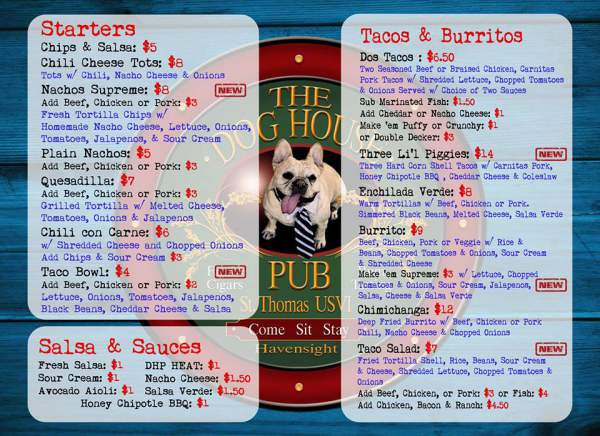 doghouse menu