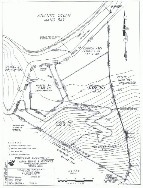 maho proposed subdivision