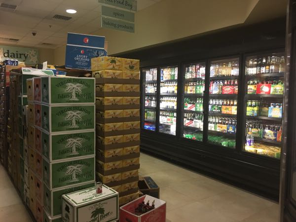 beer section