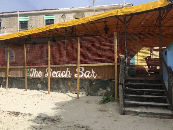 beach bar stairs from sand sept 30 2018