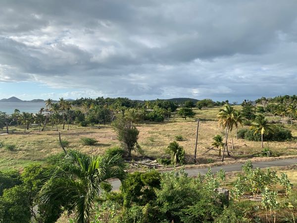 The main lawn at Caneel Bay - January 2019