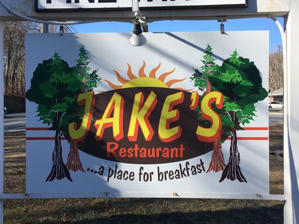 new CT Jake's sign