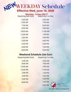 New Ferry Schedule - June 10, 2020 44