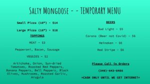 Salty Mongoose Pizza & Rum Bar Opens in Coral Bay 17