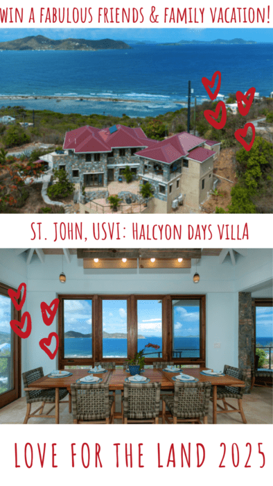 Win a Dream Vacation & Support St. John Land Conservation! 1