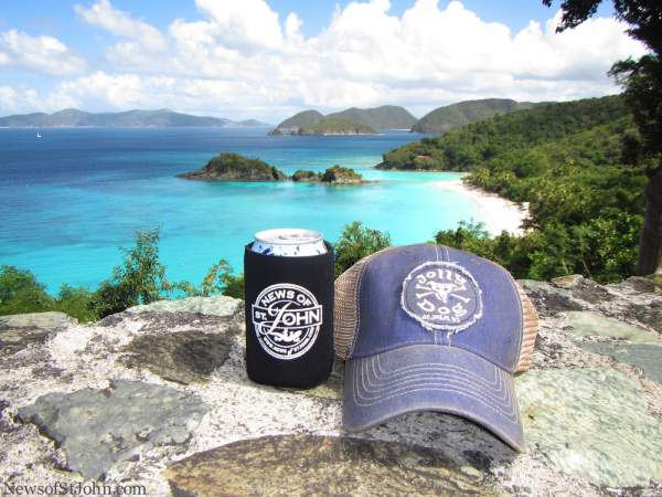 Just hanging out at Trunk Bay...