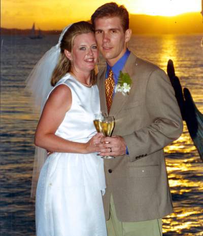 Missy and Luke Stevens, Caneel Bay, 1997