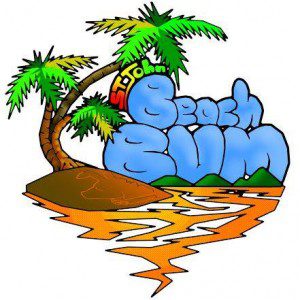 st john beach bum logo