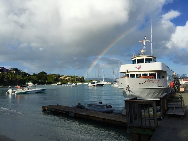 ferry rainbow