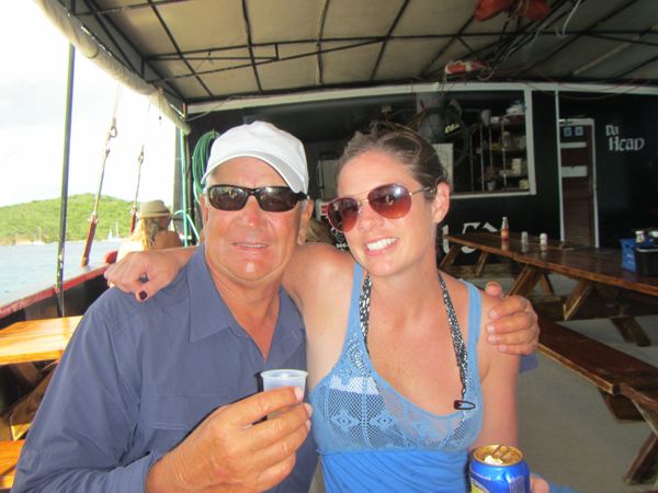 Me and my fantastic Island Dad at the Willy T