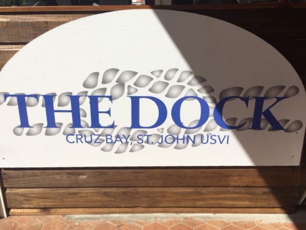 the dock sign