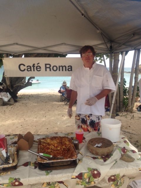 John, owner of Cafe Roma