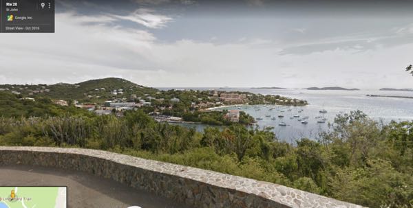 cruz bay overlook google maps