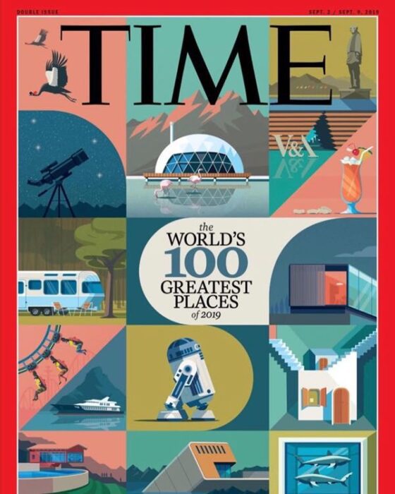 Time Magazine 100 Greatest Places