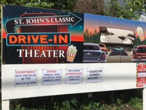 Drive-In Theaters Open on St. John! 1