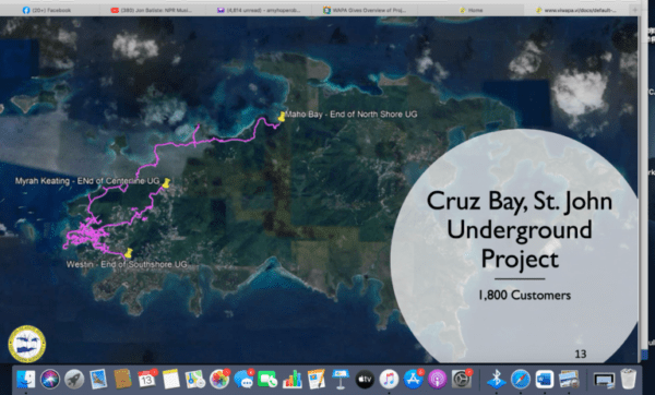 WAPA Construction Continues in Cruz Bay 3