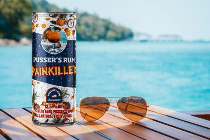 Coming Soon to a Liquor Store Near You - Pusser's Painkillers in a Can! 7