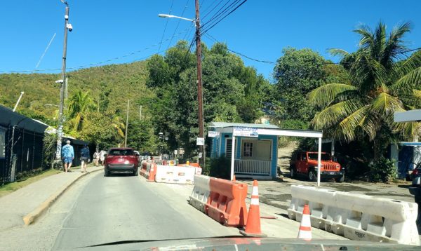 Progress Report: Road Construction in Cruz Bay 2