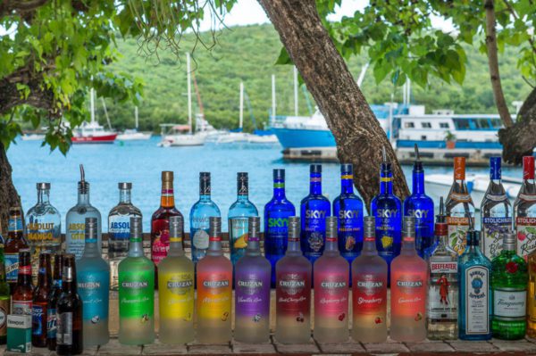 The Bar is OPEN at Wharfside's Rum Hut 3