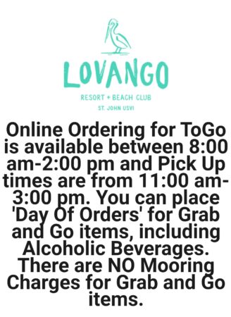 Business Spotlight: Lovango Resort + Beach Club Offers Touch & Go Lunch Service for Boaters! 3