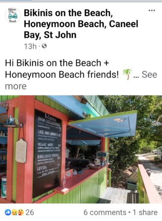 Bikini's on the Beach at Honeymoon Announces Permanent Closure 2