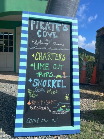 Flyaway Charters to Open Pirate's Cove Shop in Coral Bay! 1