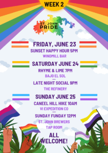 Pride Month Celebrations on St. John 3