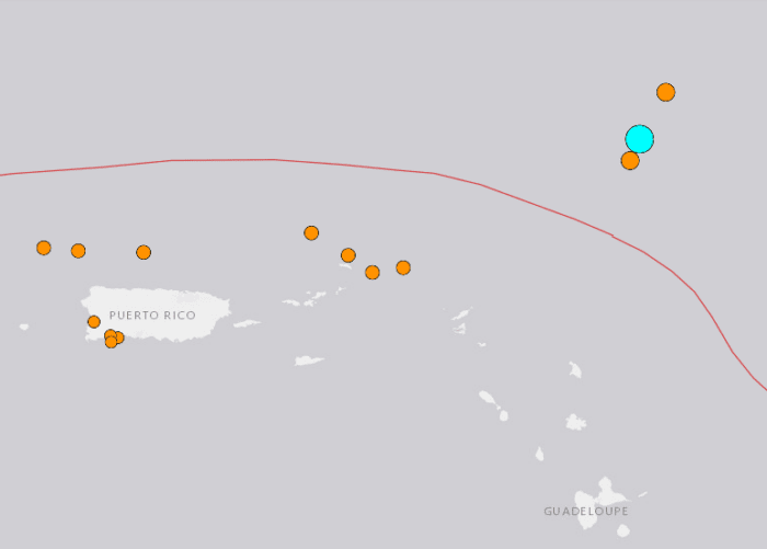 Magnitude 6.6 Earthquake Hits the North Atlantic